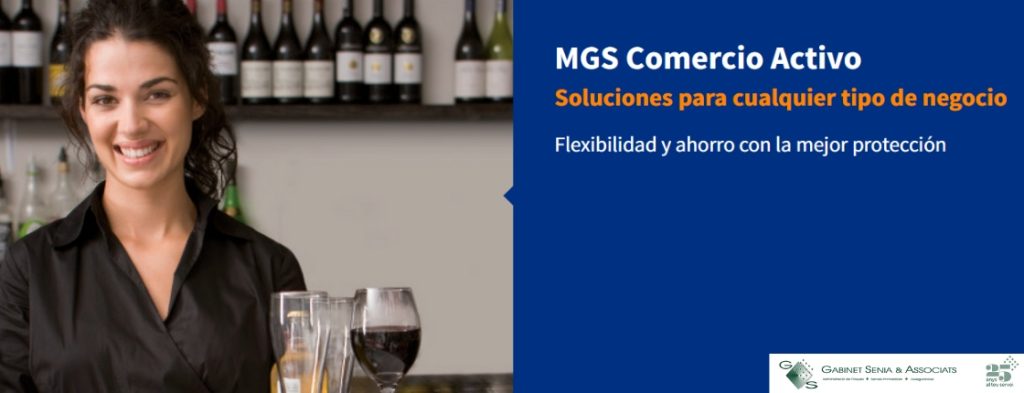 Descuentos exclusivos para Pequeña Empresa y Comercio Activo. MGS Seguros