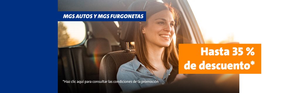 Offre assurance auto et utilitaire MGS jusqu'à 35% de réduction chez Gabinet Senia Lloret de Mar